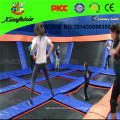 Professional Trampoline Manufacturer Trampoline Park with Design Provided